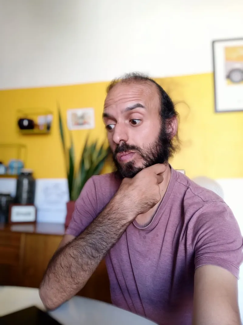 Portrait de Jawed Tahir